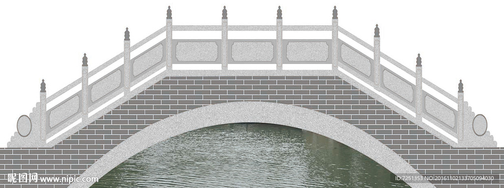 仿古青石拱桥
