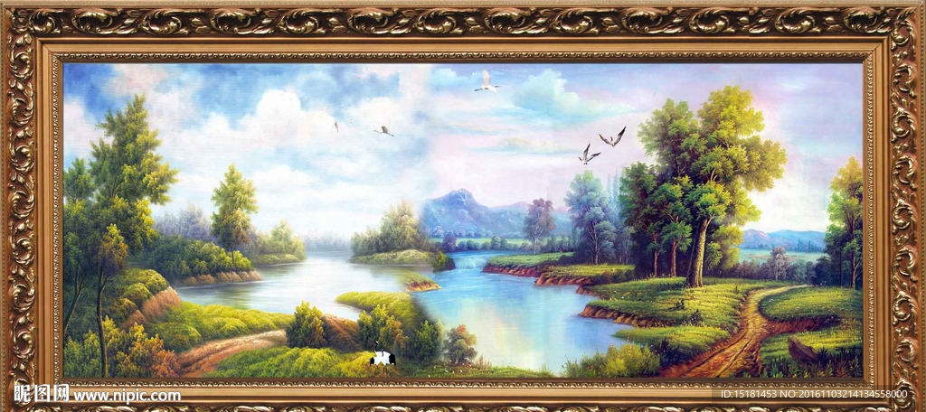 风景油画