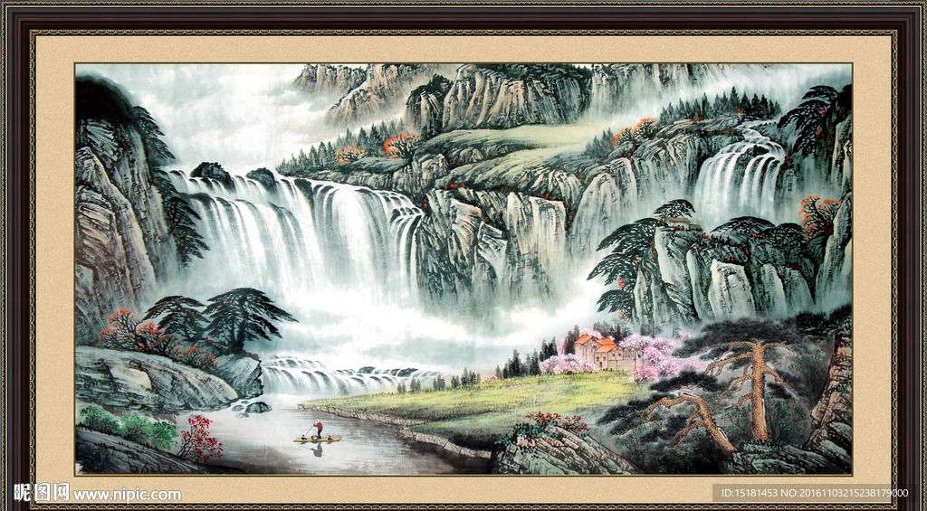 国画山水