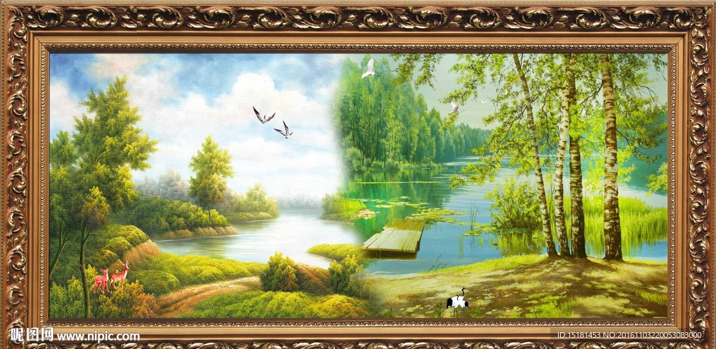 风景油画