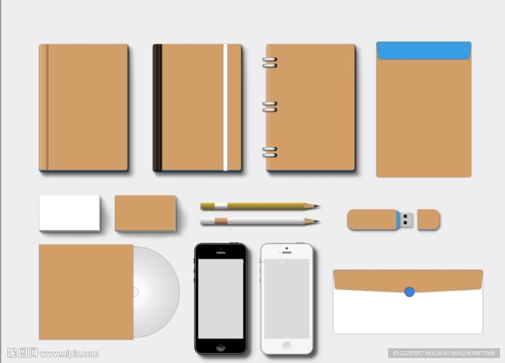 广告公司空模板uivi模板