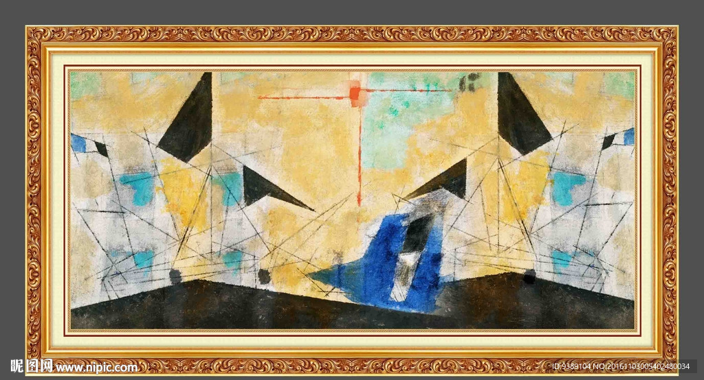 抽象油画