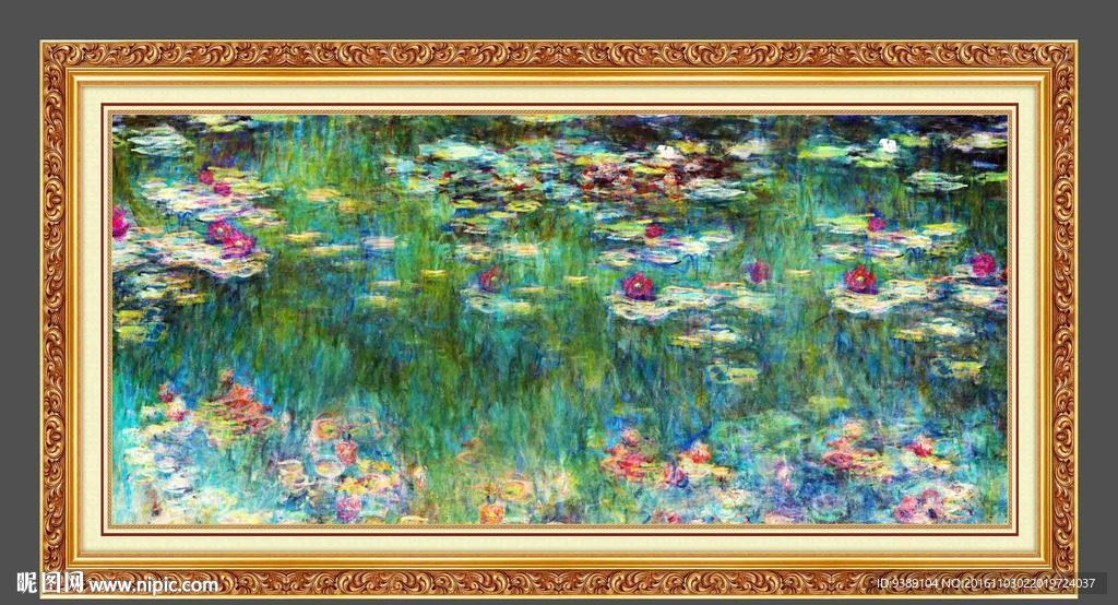 抽象油画