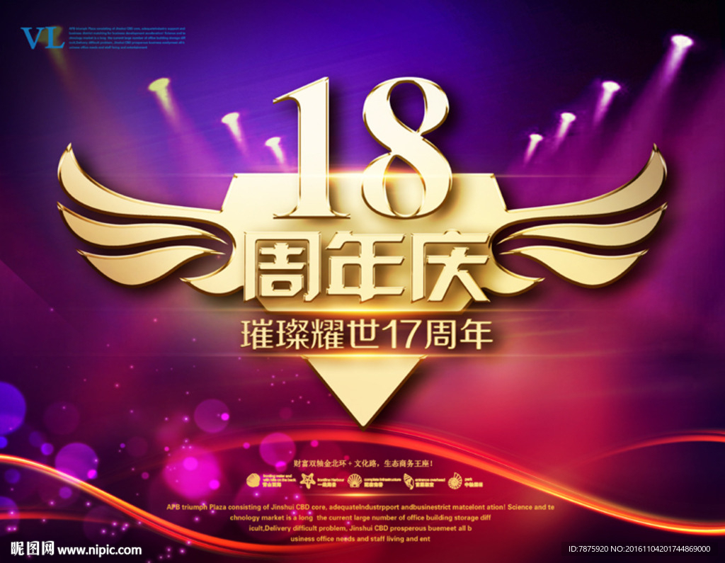18周年