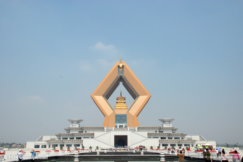 法门寺合十舍利塔全景