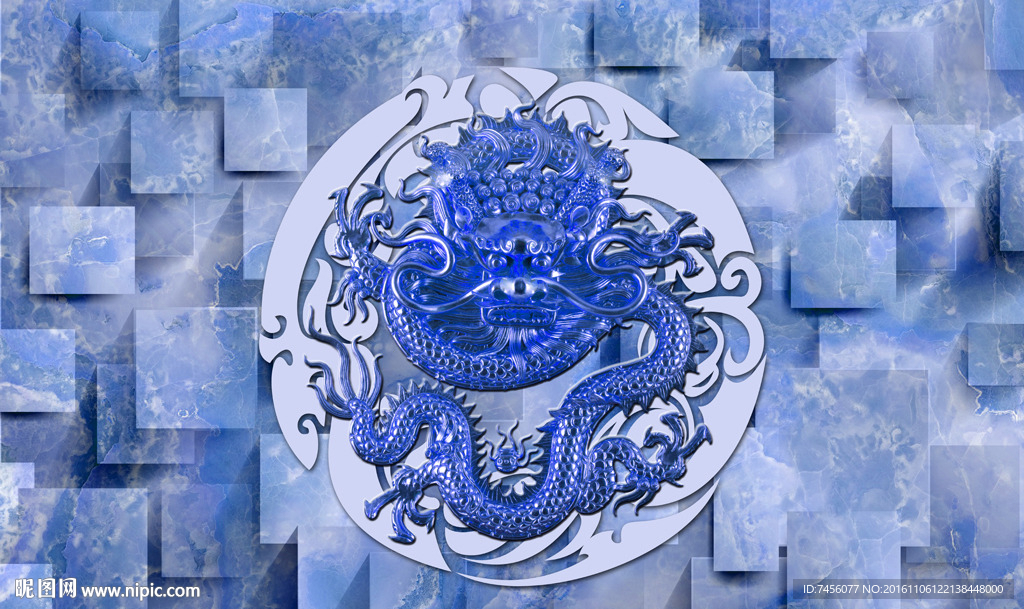 紫色龙大理石立体背景墙