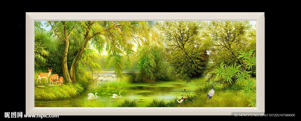 风景油画