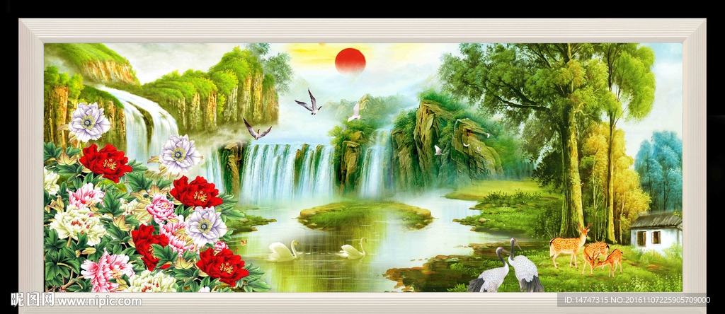 风景油画