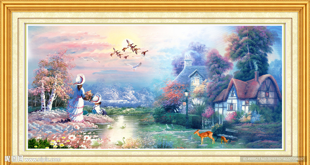 风景油画