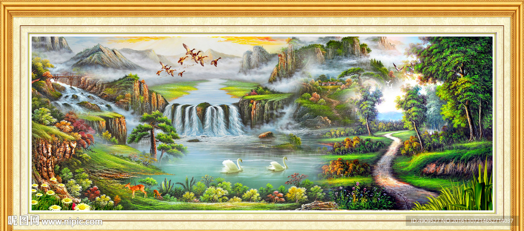 风景油画