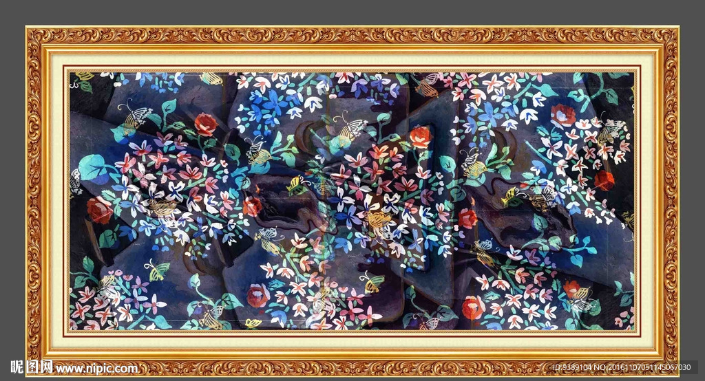 花卉油画