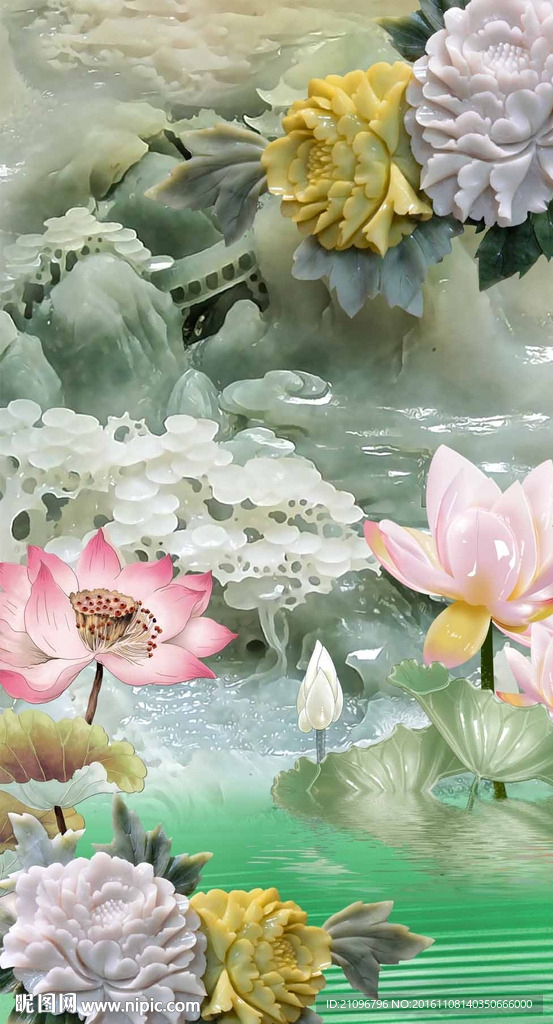 玉雕玄关