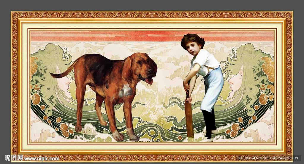 油画