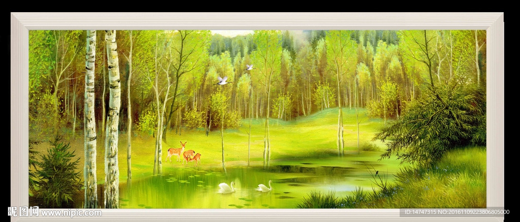 风景油画