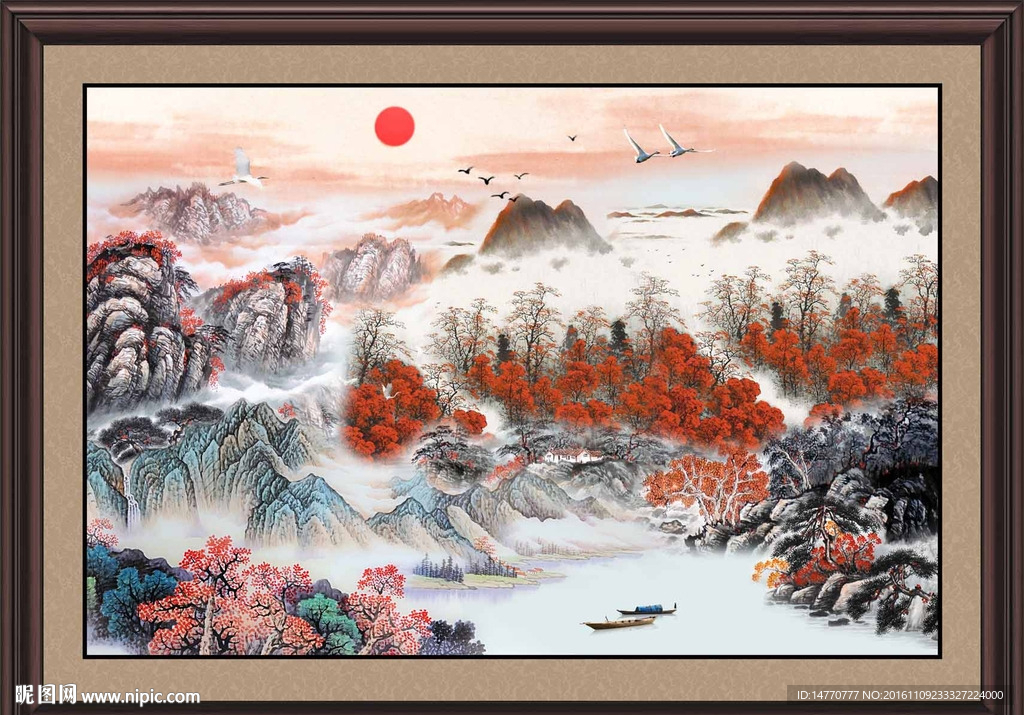 国画山水