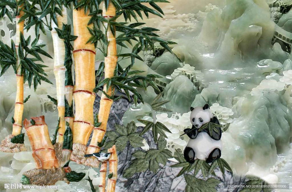 玉雕背景墙