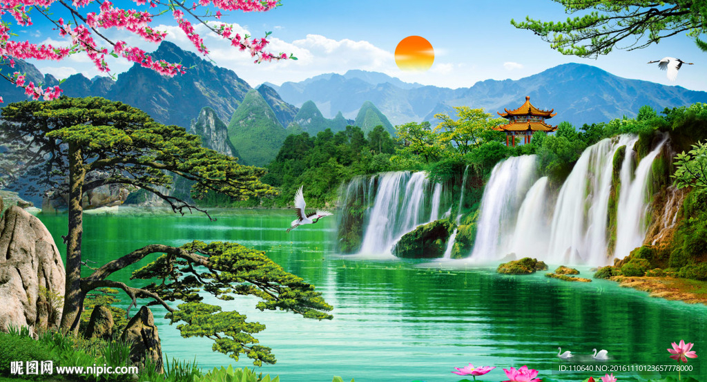 黄山迎客松