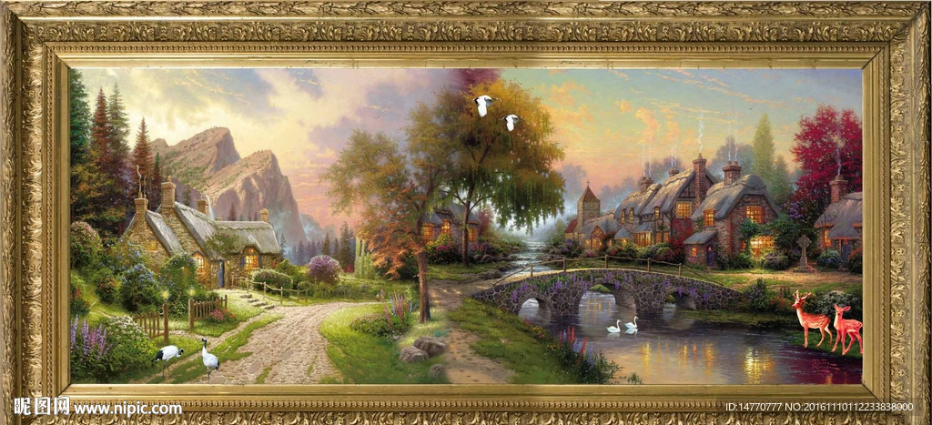 风景油画