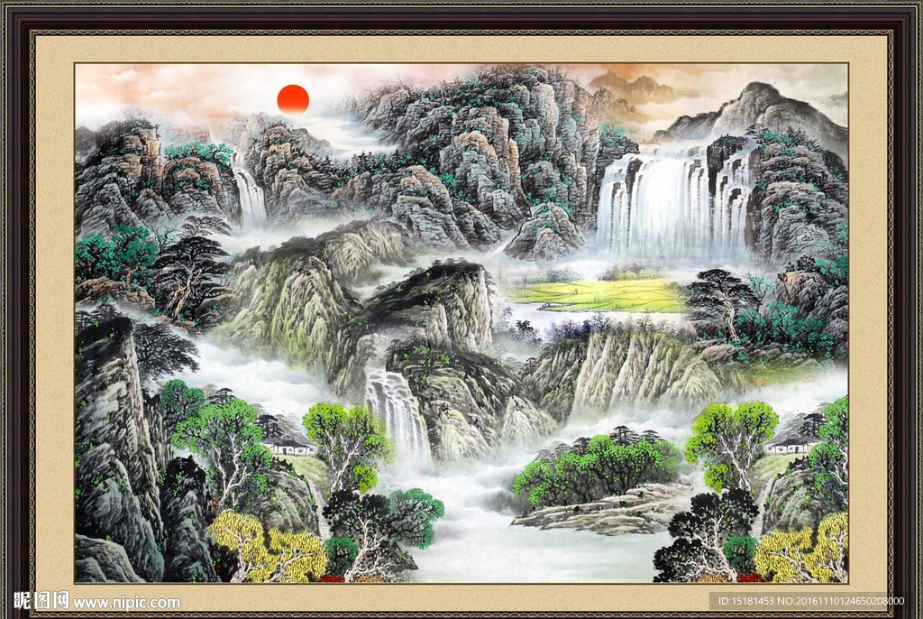 旭日东升