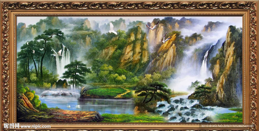风景油画