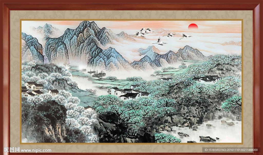 旭日东升