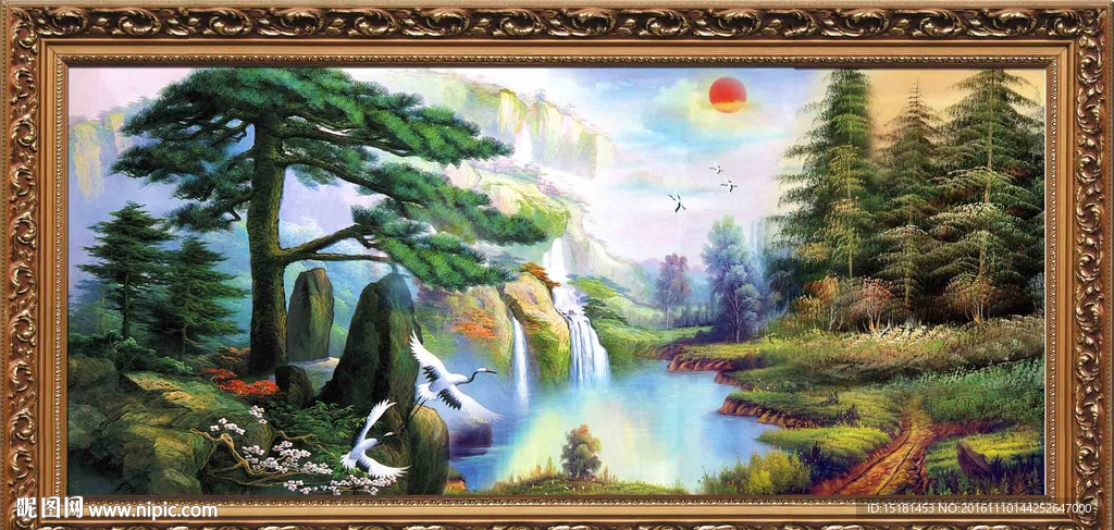 油画风景