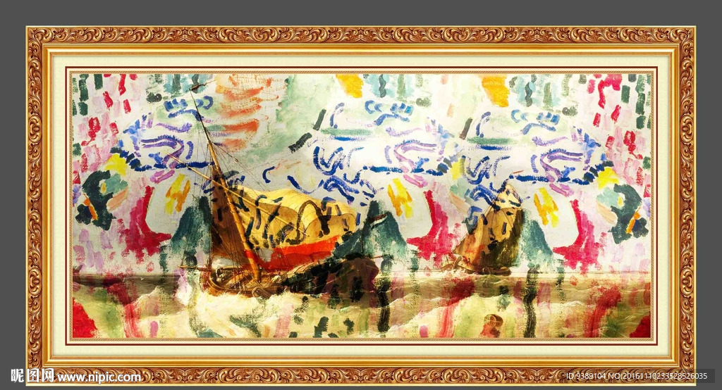 抽象画