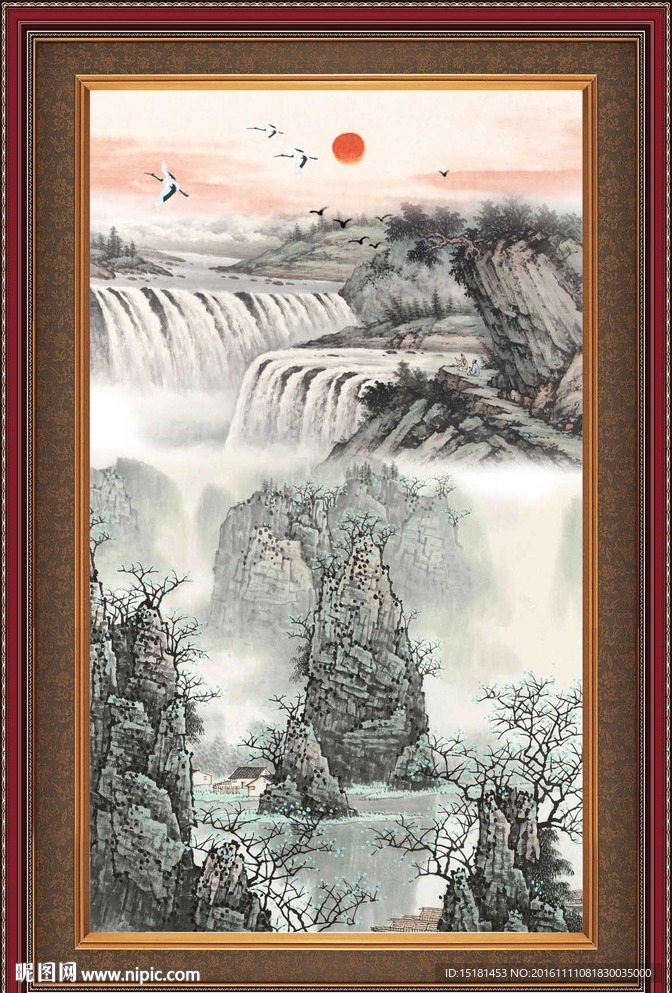 国画山水