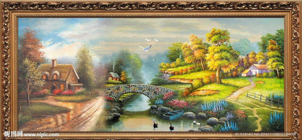 风景油画