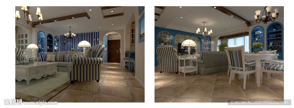 地中海室内装修效果图