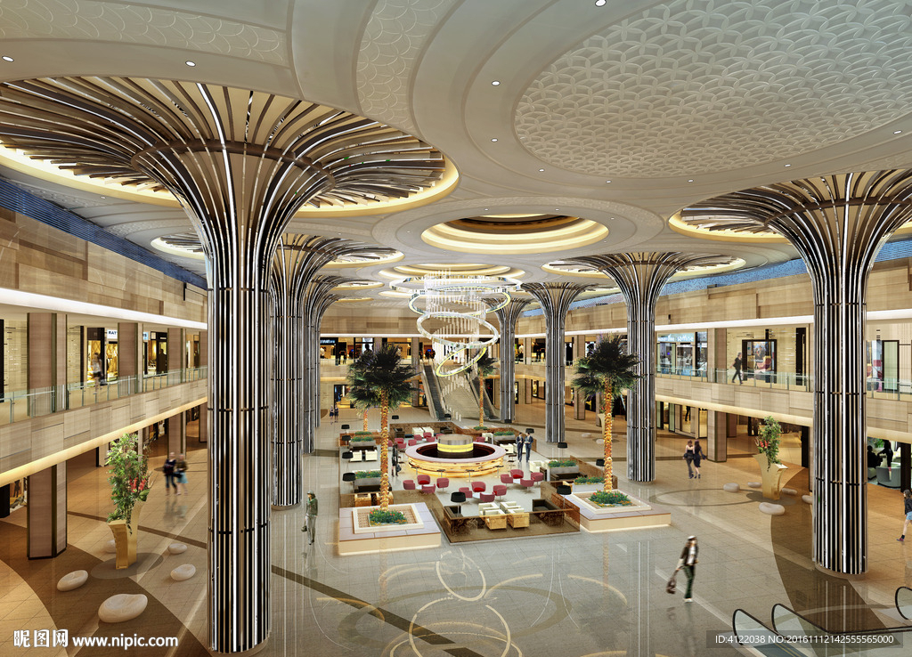 商场大堂