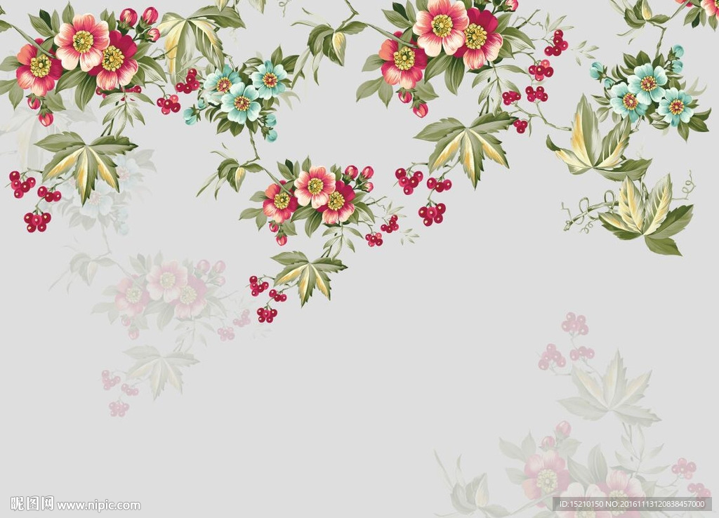 家和富贵牡丹花