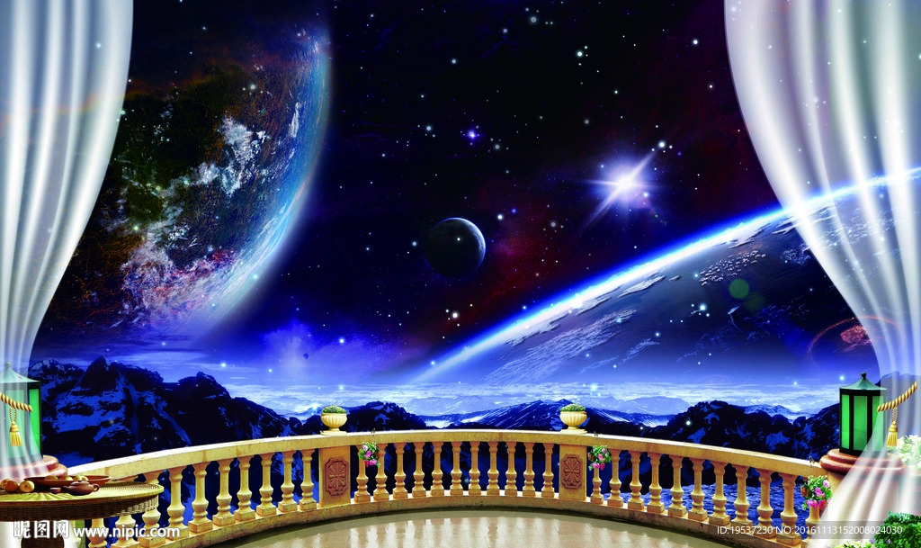 月夜星空