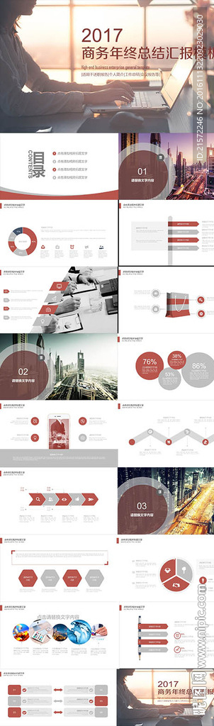年度工作总结ppt