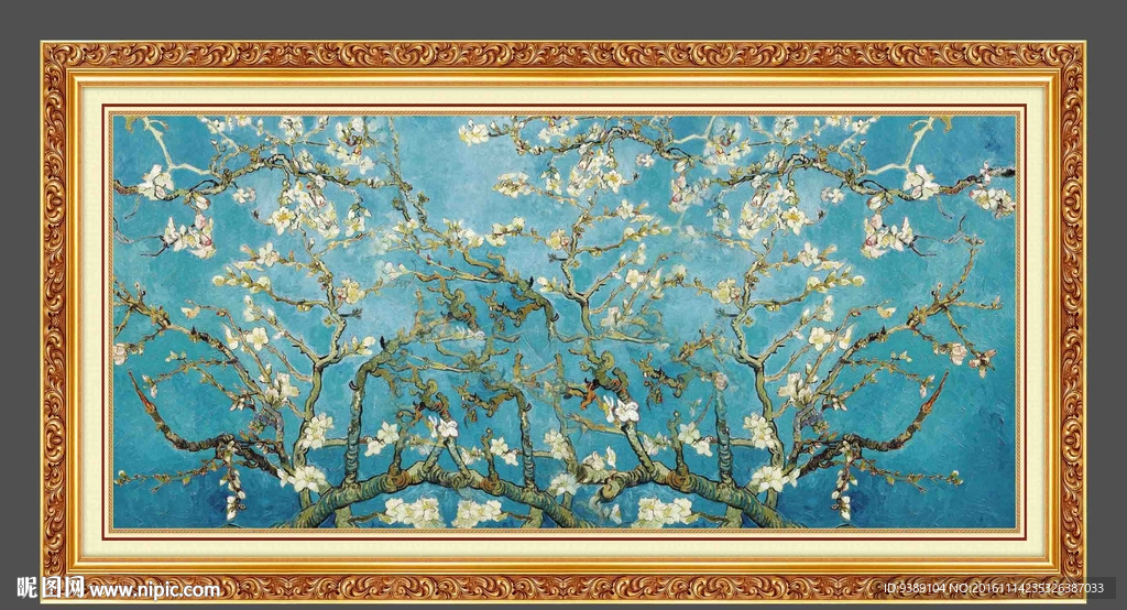 花卉油画