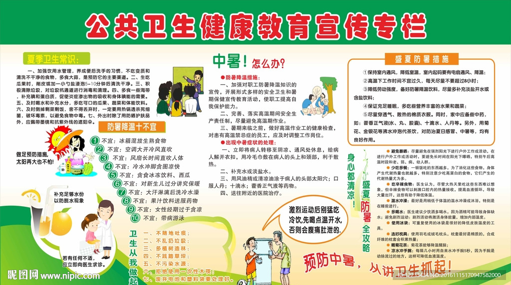健康教育宣传栏