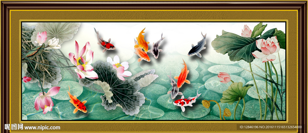 荷花图
