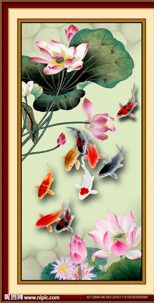 荷花图