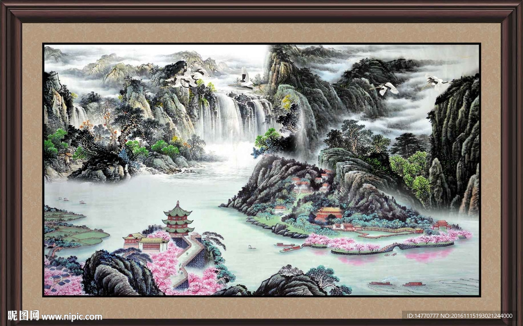 国画山水