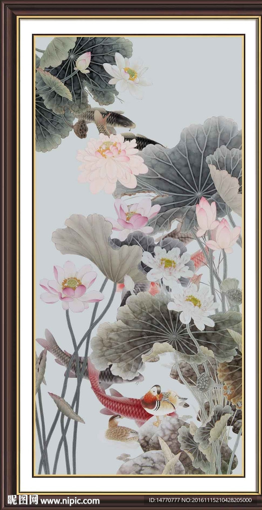 荷花图