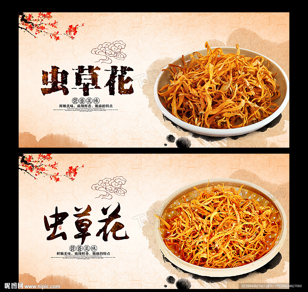 虫草花