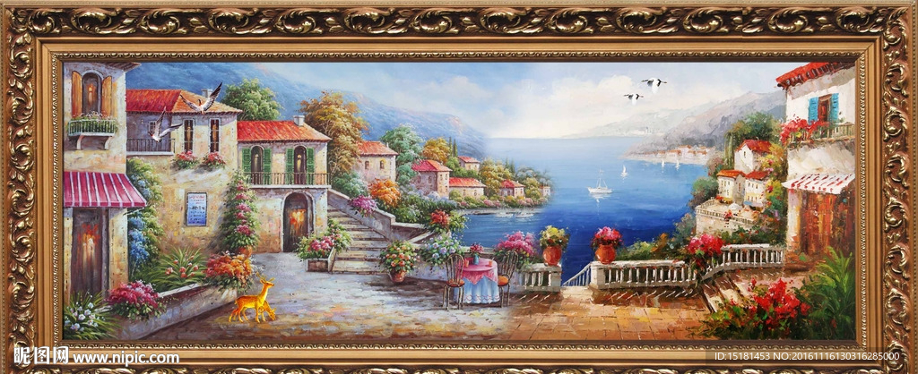 风景油画