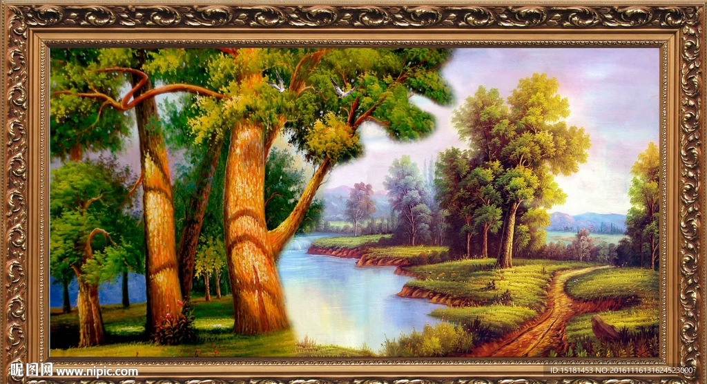 风景油画
