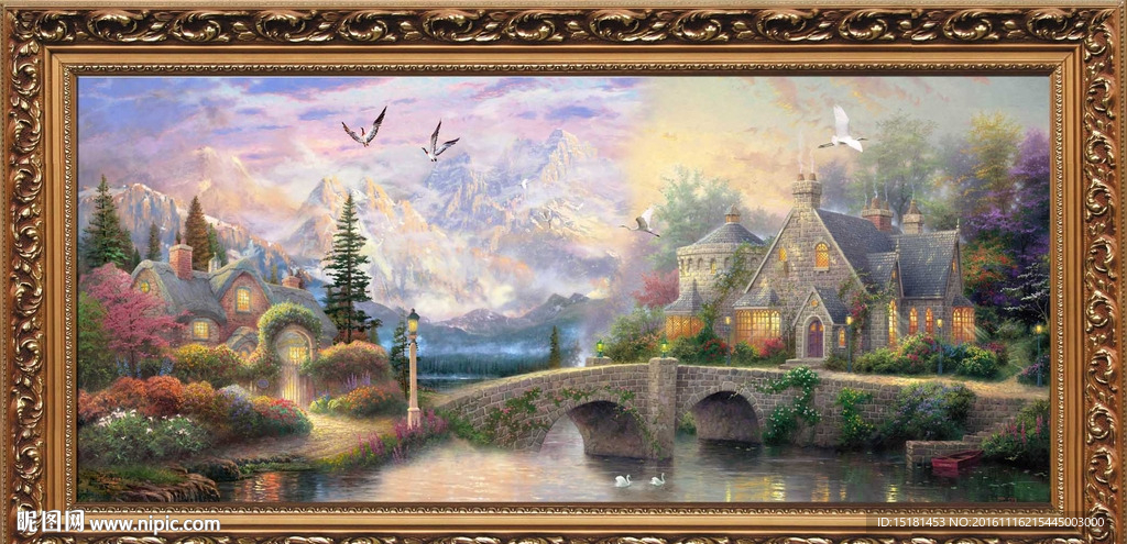 风景油画
