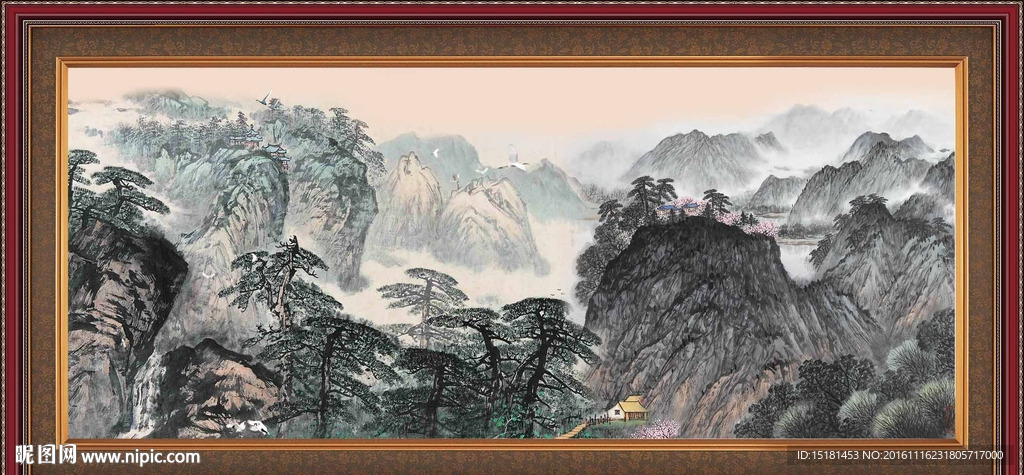 国画山水
