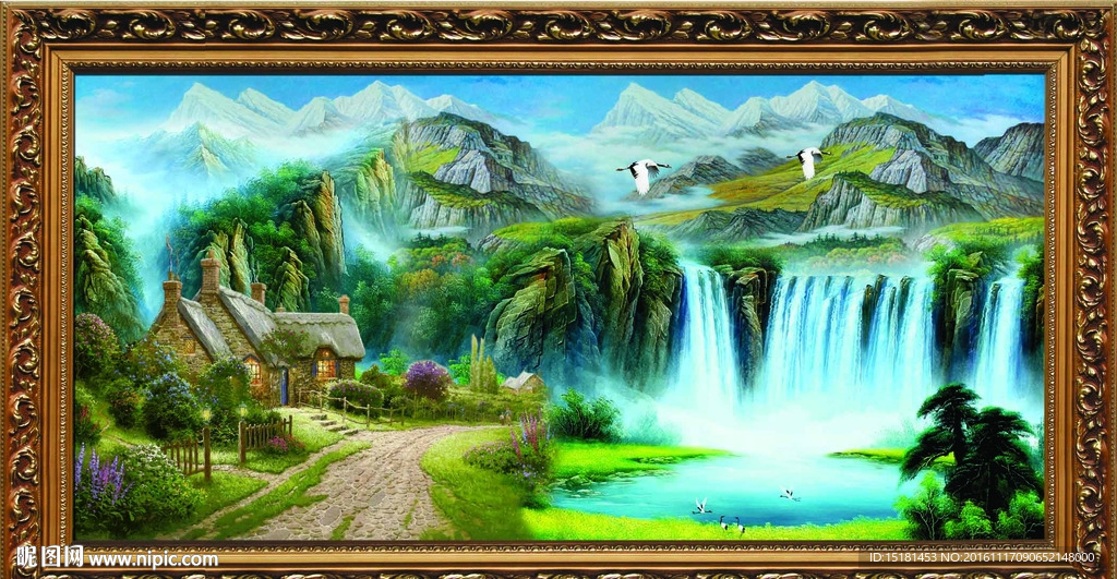风景油画