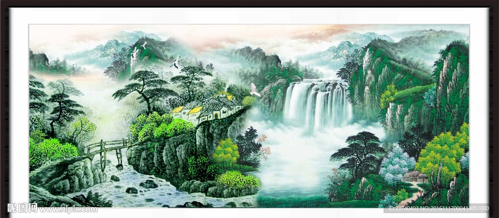 国画山水