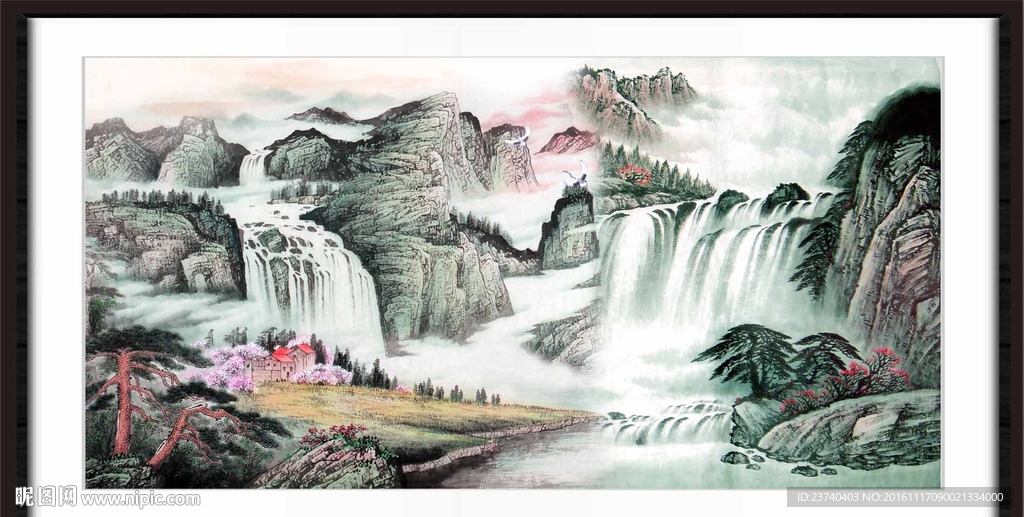 山水国画