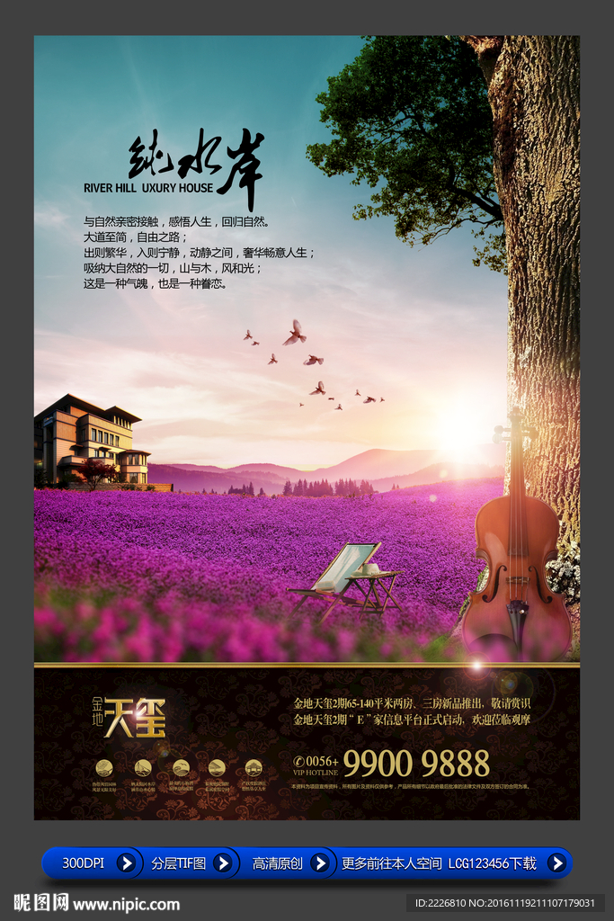 高端房地产广告