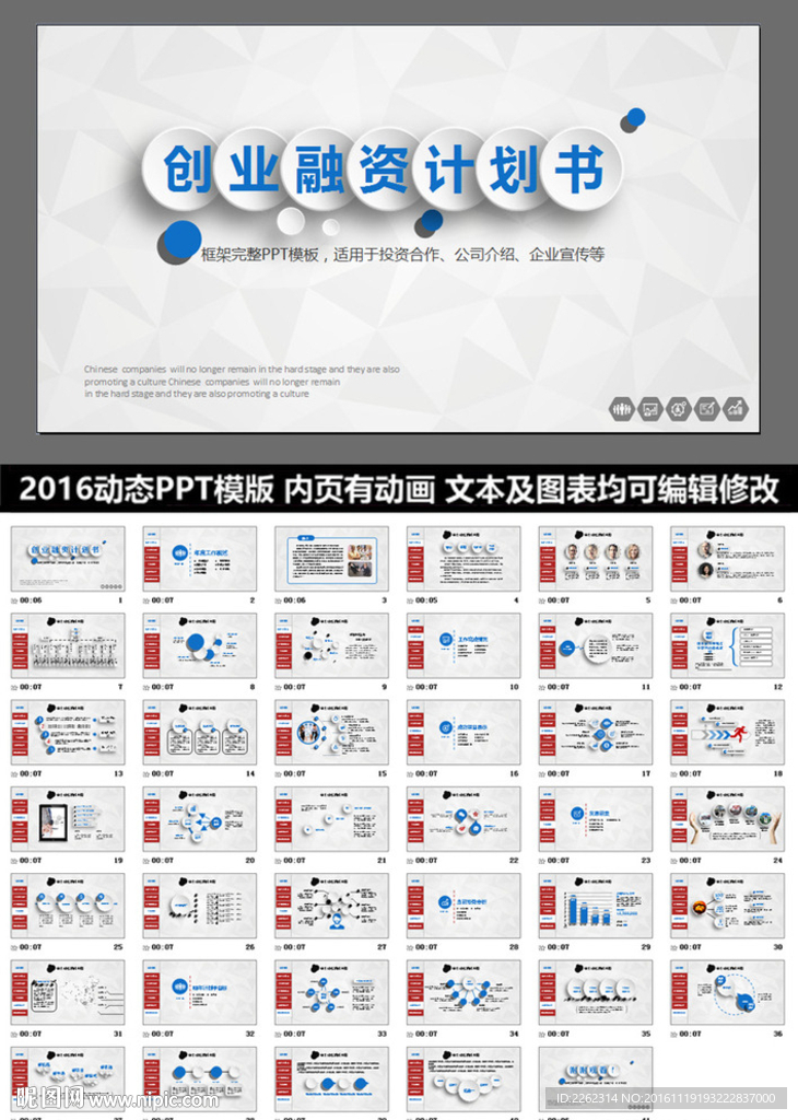 动态PPT计划总结汇报策划融资